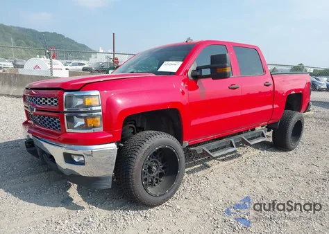2014 Chevrolet Silverado 1500 1Lt from USA, damaged, VIN 3GCUKREC0EG287927